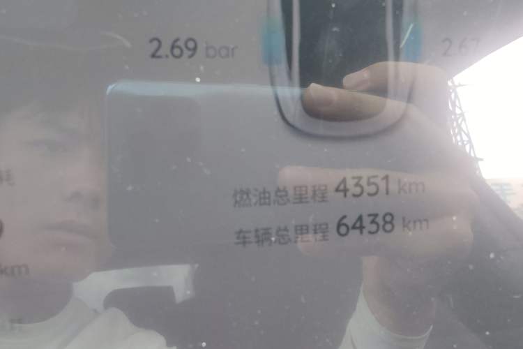Used CHANGAN NEVO A07 2025 Blue Whale Range-Extending Model 140 Elite Version Odometer Close Up