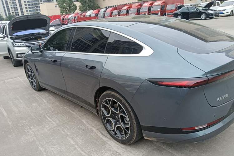 Used CHANGAN NEVO A07 2025 Blue Whale Pure Electric Version 625 Luxury Model Rear Left 45 Deg