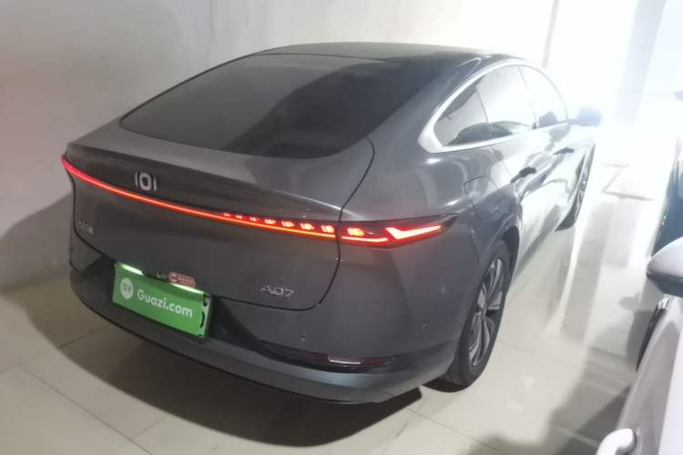 Used CHANGAN NEVO A07 2025 Blue Whale Pure Electric Version 525 Luxury Model Rear Right 45 Deg