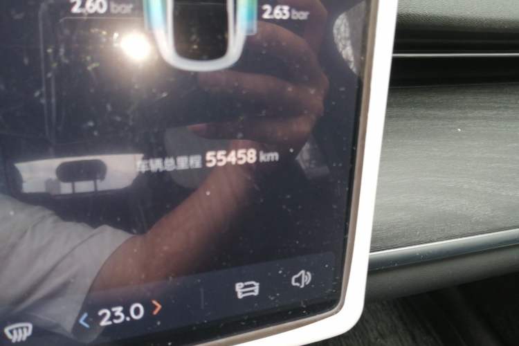 Used CHANGAN NEVO A07 2025 Blue Whale Pure Electric 625 Flagship Model Odometer Close Up