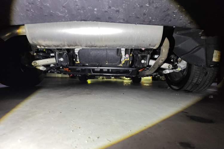 Used CHANGAN NEVO A07 2025 Blue Whale Range-Extending Model 140 Elite Version Chassis Rear