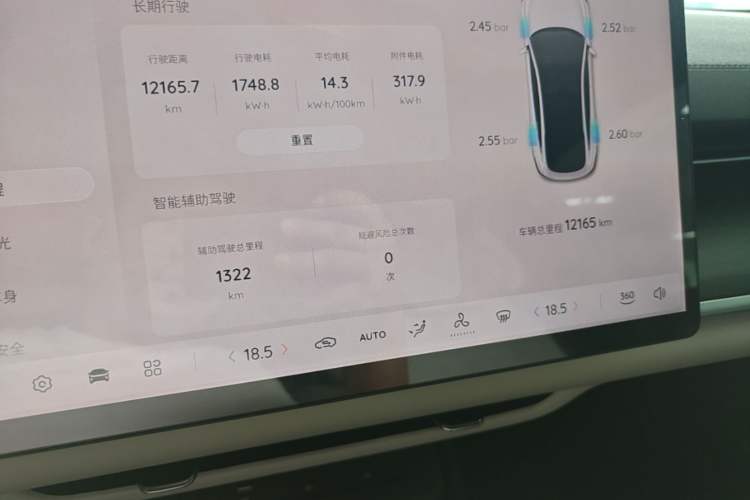 Used CHANGAN NEVO A07 2025 Blue Whale All-Electric 515 Collection Model Instrument Cluster