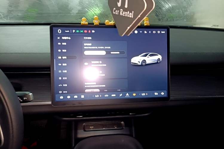 Used CHANGAN NEVO A07 2025 Blue Whale Pure Electric Version 525 Luxury Model Audio And AC Panel