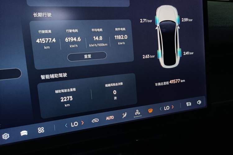 Used CHANGAN NEVO A07 2025 Blue Whale Pure Electric Version 525 Luxury Model Instrument Cluster