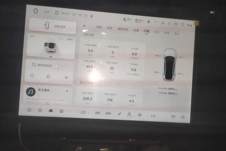 Used CHANGAN NEVO A07 2025 Range-Extended "True Fragrant" Edition 230 Luxury Version Audio And AC Panel