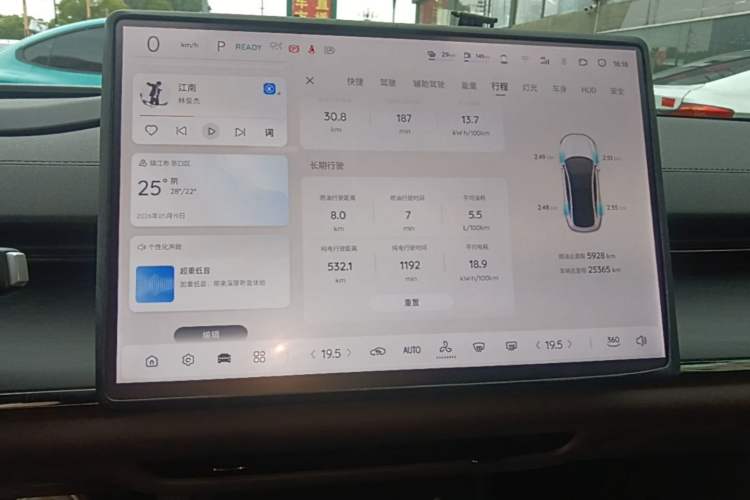 Used CHANGAN NEVO A07 2025 Range-Extended "Truly Delicious" 140 Elite Version Audio And AC Panel