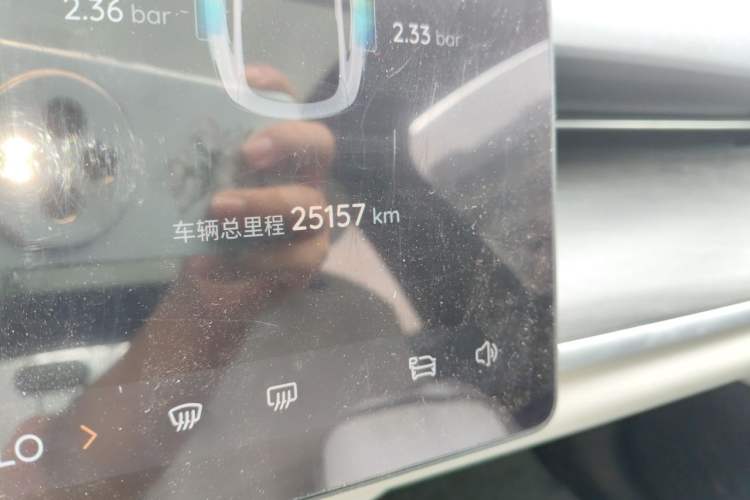 Used CHANGAN NEVO A07 2025 All-Electric "Real Bargain" 525 Luxury Model Odometer Close Up