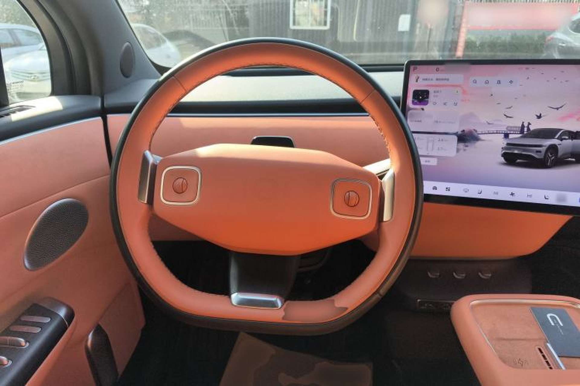 Used CHANGAN NEVO E07 2025 All-Electric 4x4 90kWh Ultra High-Performance Edition Steering Wheel