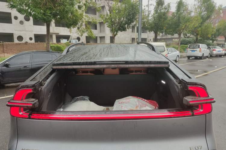 Used CHANGAN NEVO E07 2025 All-Electric 4x4 90kWh Ultra High-Performance Edition Trunk