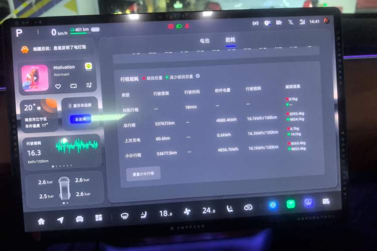 Used CHANGAN NEVO E07 2025 All-Electric 4x4 with 90 kWh Max Intelligent Driving Version Instrument Cluster