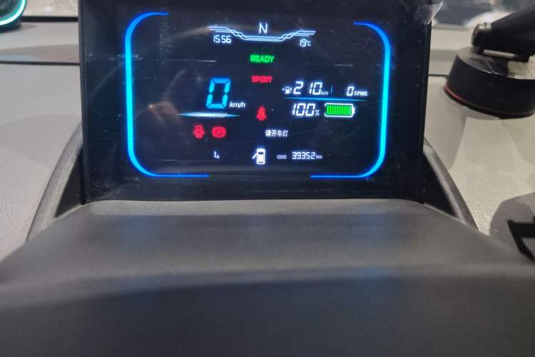 Used CHANGAN NEVO Lumin 2022 210km Sweet Edition Odometer Close Up