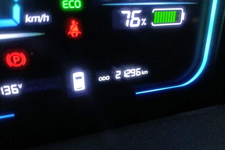 Used CHANGAN NEVO Lumin 2022 210km Sweet Edition Odometer Close Up