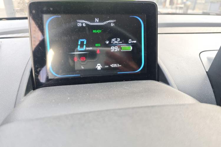 Used CHANGAN NEVO Lumin 2022 155 km – Refreshingly Sweet Edition Odometer Close Up