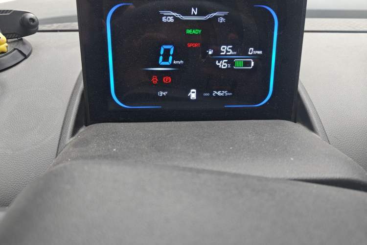 Used CHANGAN NEVO Lumin 2022 210km Sweet Edition Odometer Close Up