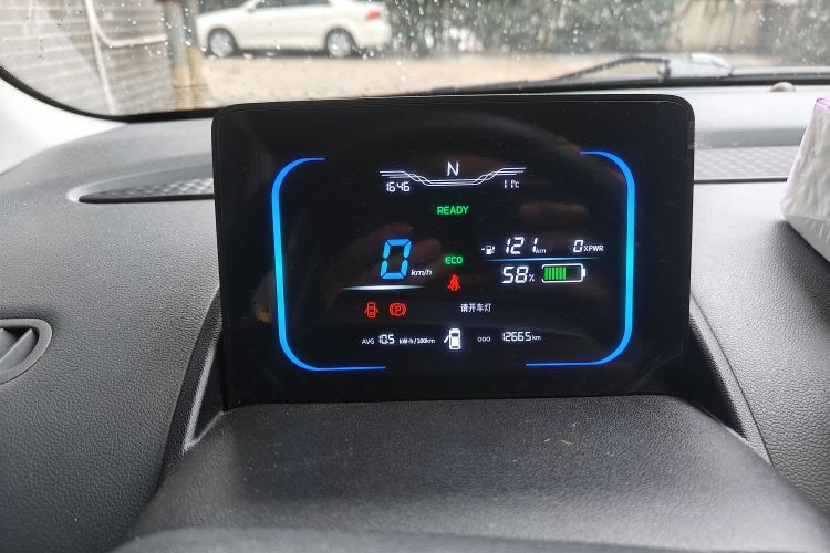 Used CHANGAN NEVO Lumin 2022 210km Sweet Edition Odometer Close Up