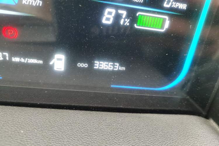 Used CHANGAN NEVO Lumin 2022 155 km – Refreshingly Sweet Edition Odometer Close Up