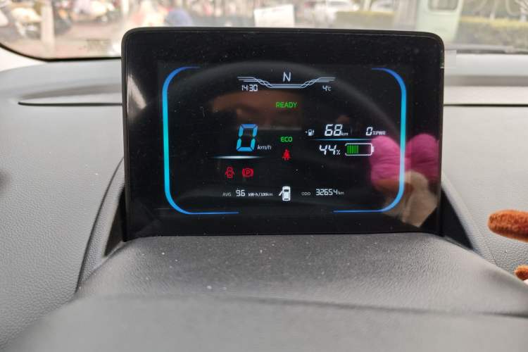 Used CHANGAN NEVO Lumin 2022 155 km – Refreshingly Sweet Edition Odometer Close Up