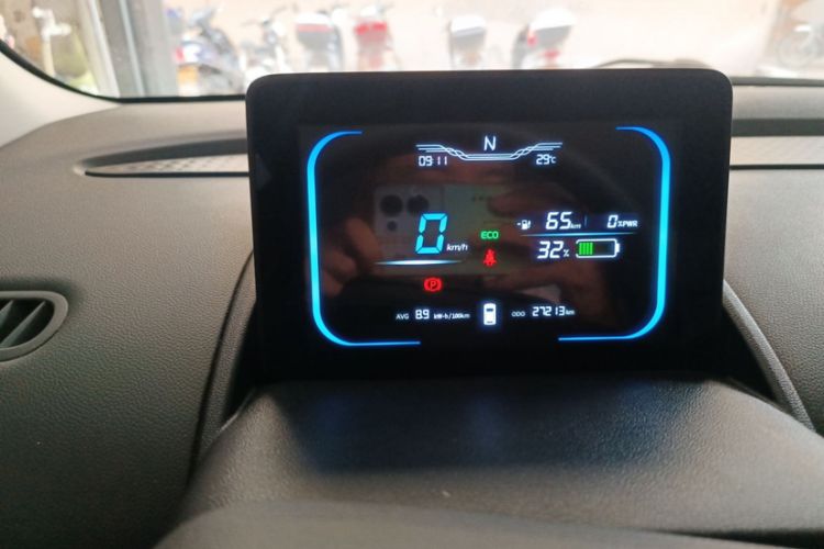 Used CHANGAN NEVO Lumin 2022 210km Sweet Edition Odometer Close Up