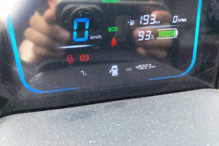 Used CHANGAN NEVO Lumin 2022 210km Sweet Edition Odometer Close Up