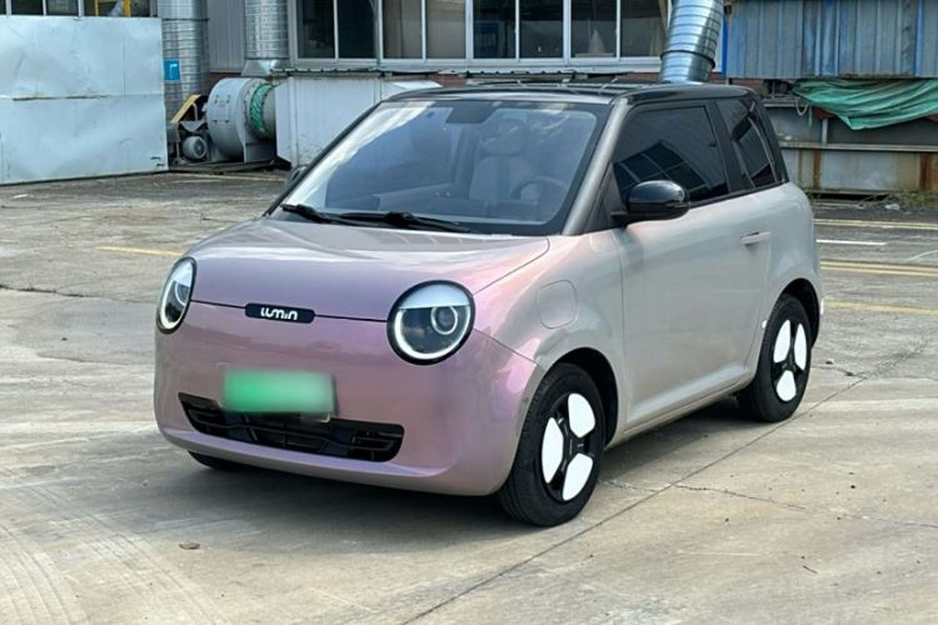 Used CHANGAN NEVO Lumin 2022 301km Honey-Sweet Version Front Left 45 Deg