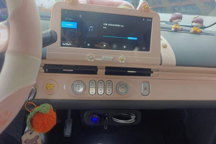 Used CHANGAN NEVO Lumin 2022 210km Sweet Edition Audio And AC Panel