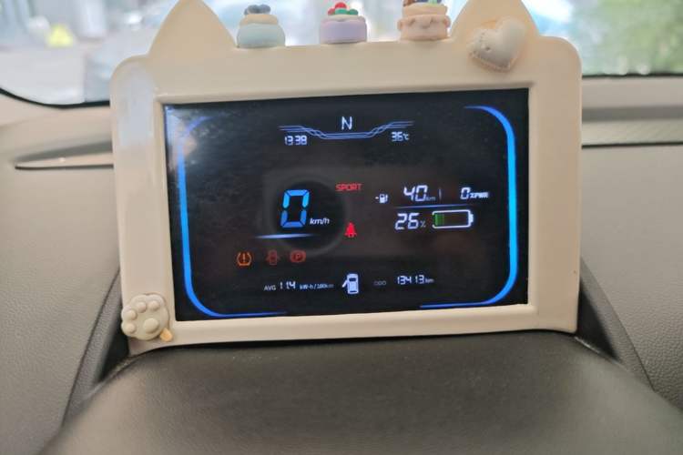 Used CHANGAN NEVO Lumin 2022 155 km – Refreshingly Sweet Edition Instrument Cluster