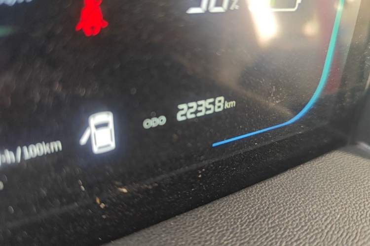 Used CHANGAN NEVO Lumin 2022 155 km – Refreshingly Sweet Edition Odometer Close Up
