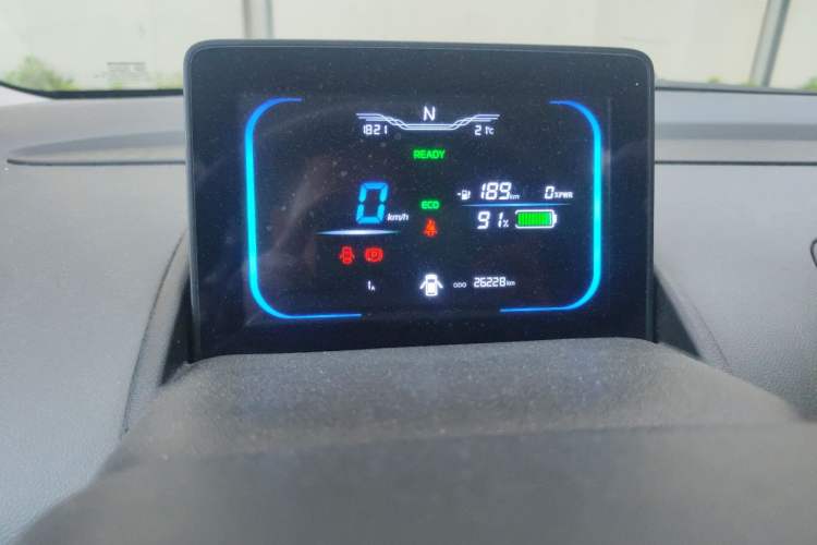 Used CHANGAN NEVO Lumin 2022 210km Sweet Edition Odometer Close Up