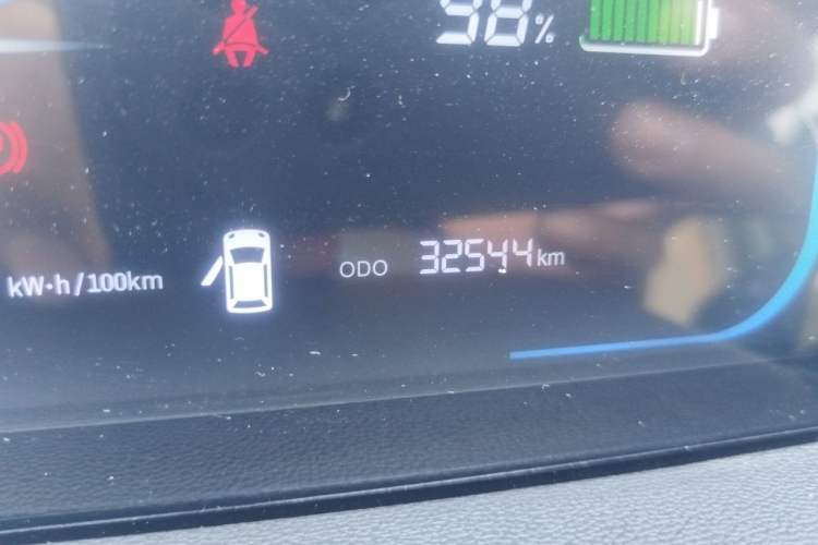 Used CHANGAN NEVO Lumin 2022 155 km – Refreshingly Sweet Edition Odometer Close Up