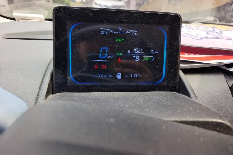 Used CHANGAN NEVO Lumin 2022 210km Sweet Edition Odometer Close Up