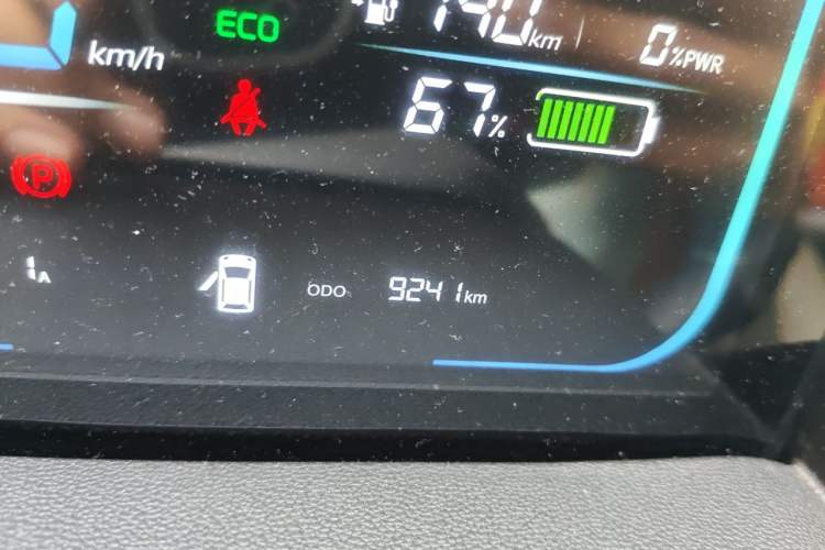 Used CHANGAN NEVO Lumin 2022 210km Sweet Edition Odometer Close Up