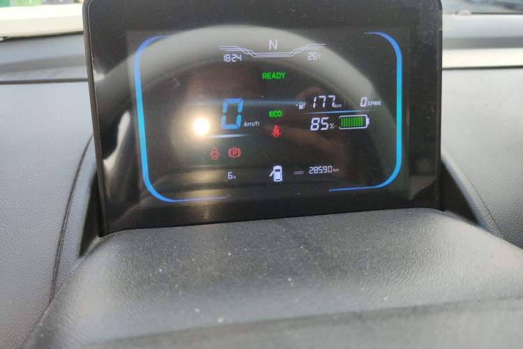 Used CHANGAN NEVO Lumin 2022 210km Sweet Edition Odometer Close Up
