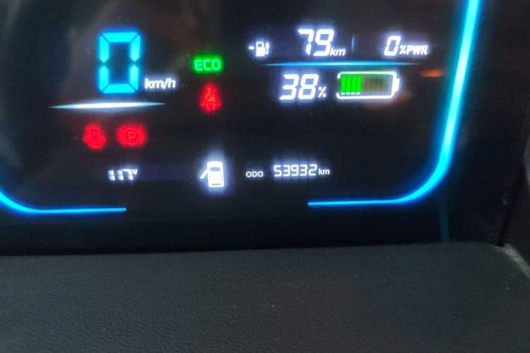 Used CHANGAN NEVO Lumin 2022 210km Sweet Edition Odometer Close Up