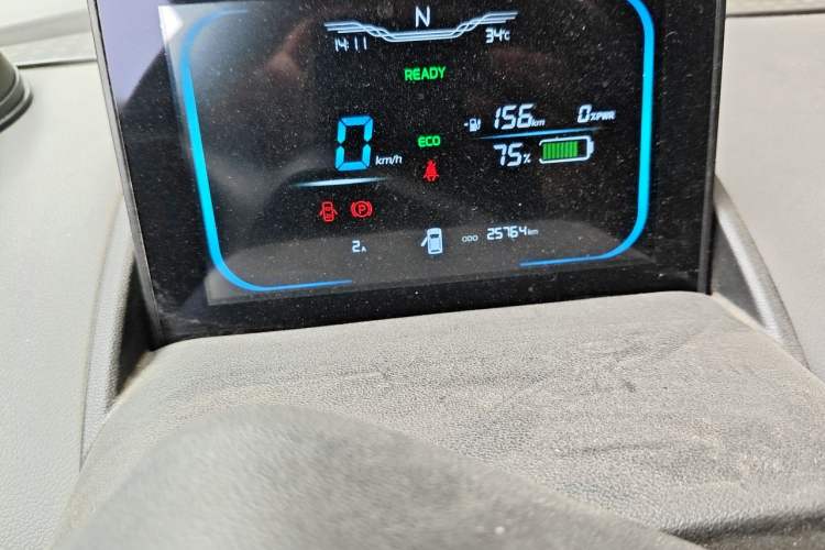 Used CHANGAN NEVO Lumin 2022 210km Sweet Edition Odometer Close Up