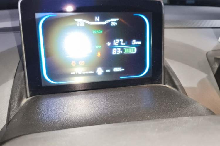 Used CHANGAN NEVO Lumin 2022 155 km – Refreshingly Sweet Edition Odometer Close Up