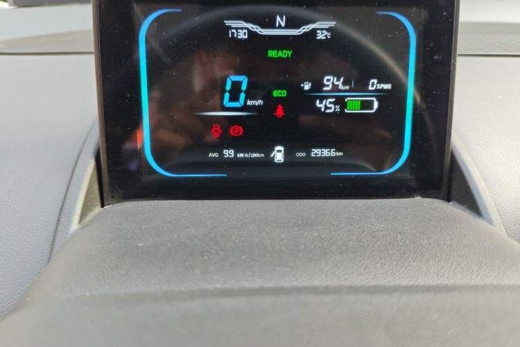 Used CHANGAN NEVO Lumin 2022 210km Sweet Edition Odometer Close Up