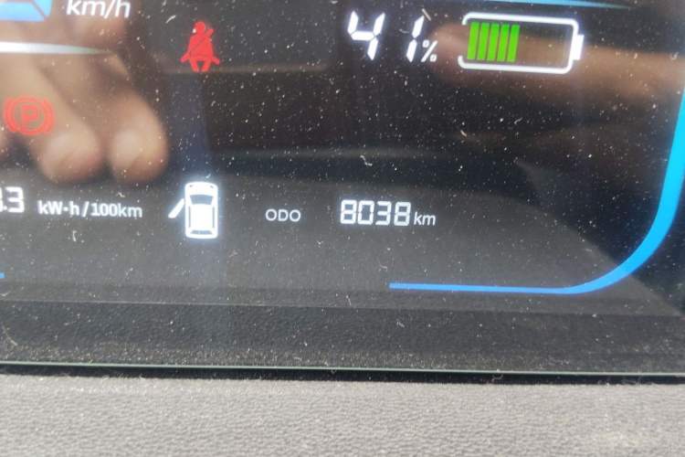 Used CHANGAN NEVO Lumin 2022 210km Sweet Edition Odometer Close Up
