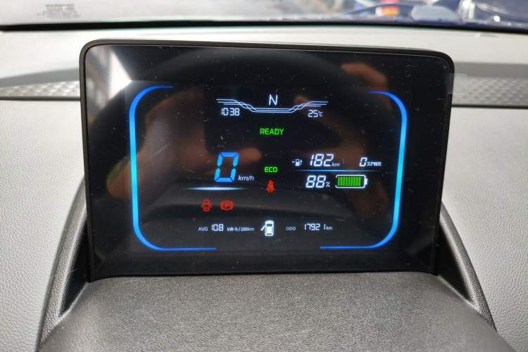 Used CHANGAN NEVO Lumin 2022 210km Sweet Edition Odometer Close Up