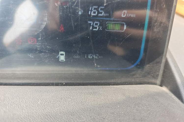 Used CHANGAN NEVO Lumin 2022 210km Sweet Edition Odometer Close Up