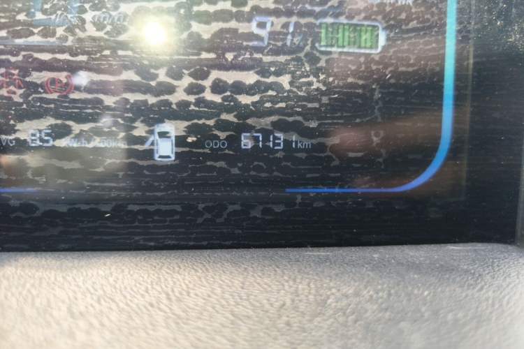 Used CHANGAN NEVO Lumin 2022 155 km – Refreshingly Sweet Edition Odometer Close Up