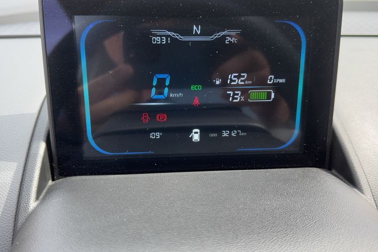 Used CHANGAN NEVO Lumin 2022 210km Sweet Edition Odometer Close Up