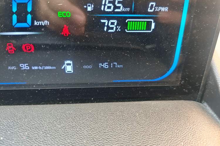 Used CHANGAN NEVO Lumin 2022 210km Sweet Edition Odometer Close Up