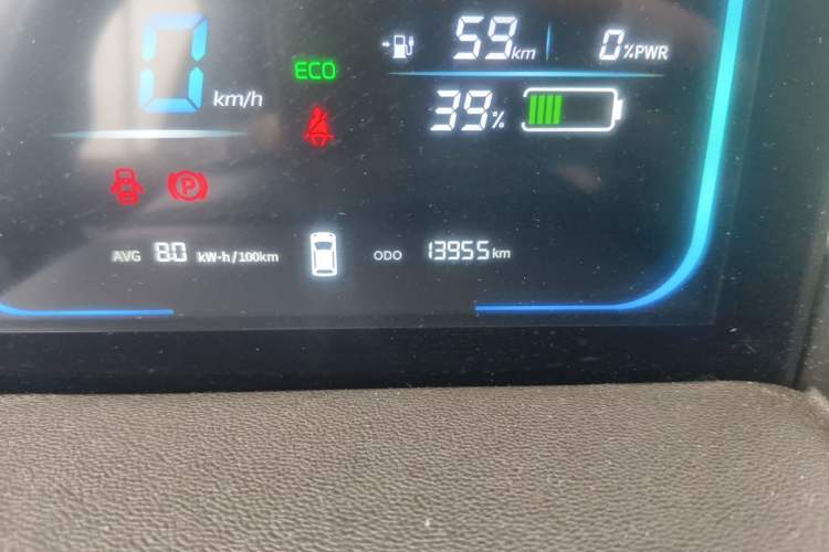Used CHANGAN NEVO Lumin 2022 155 km – Refreshingly Sweet Edition Odometer Close Up