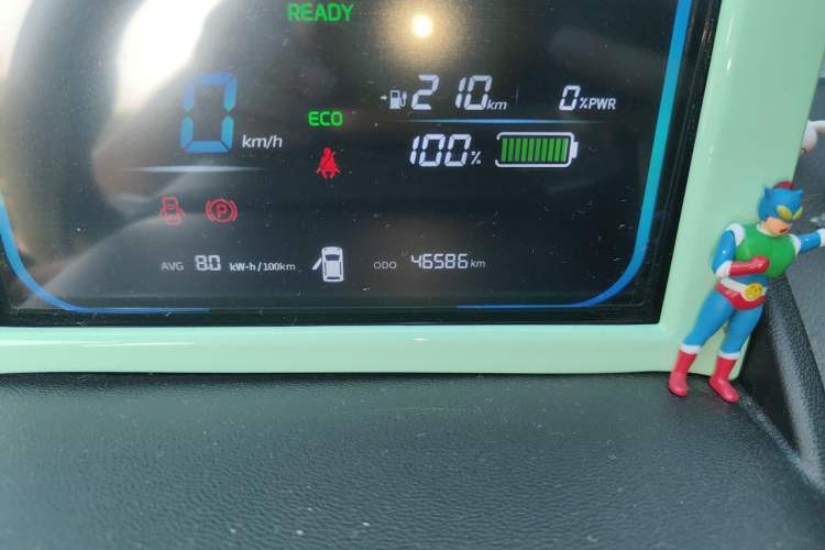 Used CHANGAN NEVO Lumin 2022 210km Sweet Edition Odometer Close Up