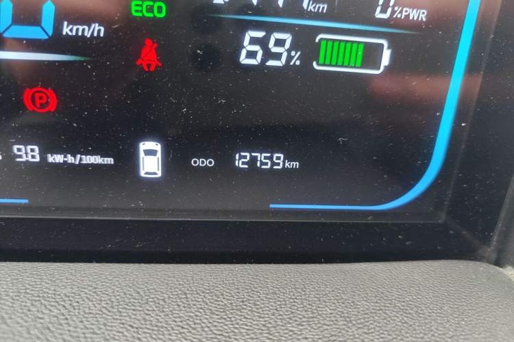 Used CHANGAN NEVO Lumin 2022 210km Sweet Edition Odometer Close Up