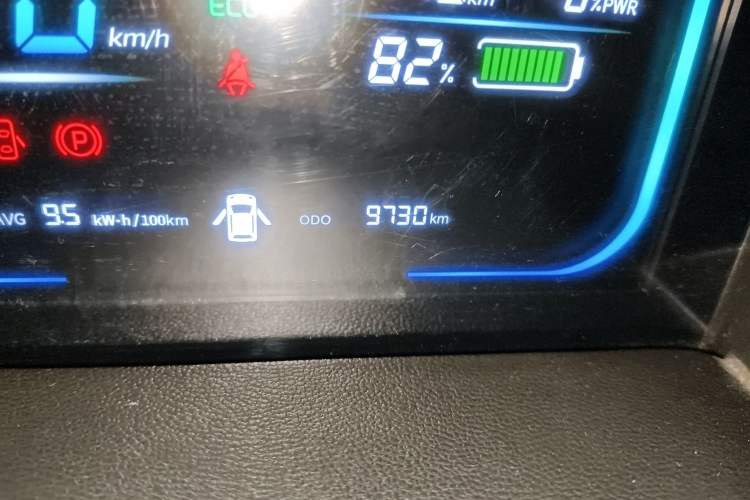 Used CHANGAN NEVO Lumin 2022 210km Sweet Edition Odometer Close Up