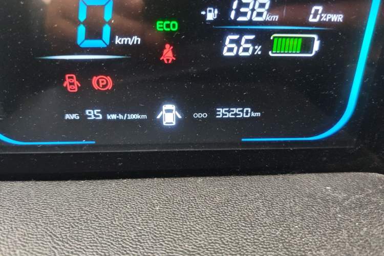 Used CHANGAN NEVO Lumin 2022 210km Sweet Edition Odometer Close Up