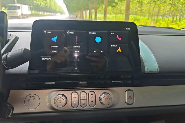 Used CHANGAN NEVO Lumin 2022 155 km – Refreshingly Sweet Edition Audio And AC Panel