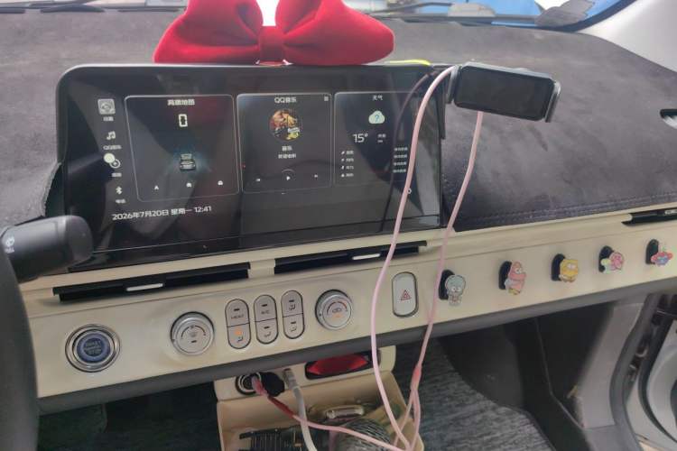 Used CHANGAN NEVO Lumin 2022 210km Sweet Edition Audio And AC Panel