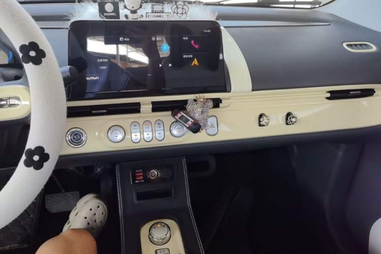 Used CHANGAN NEVO Lumin 2022 301km Honey-Sweet Version Audio And AC Panel